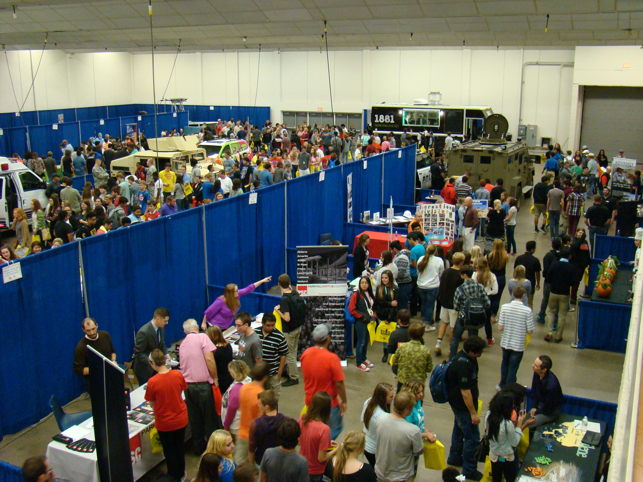 Main expo area